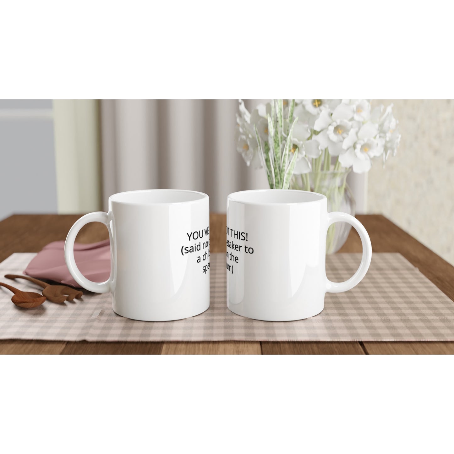 Ceramic Mug You've got this caretaker (not)